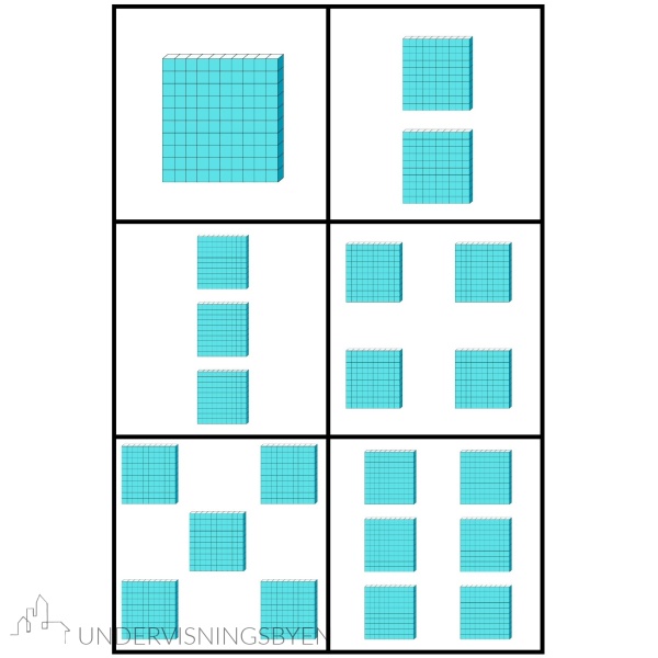 6 ulike tallmemory spill, tall- og mengde forståelse opp til 1000, ulike mengde visualiseringer - Bilde 15
