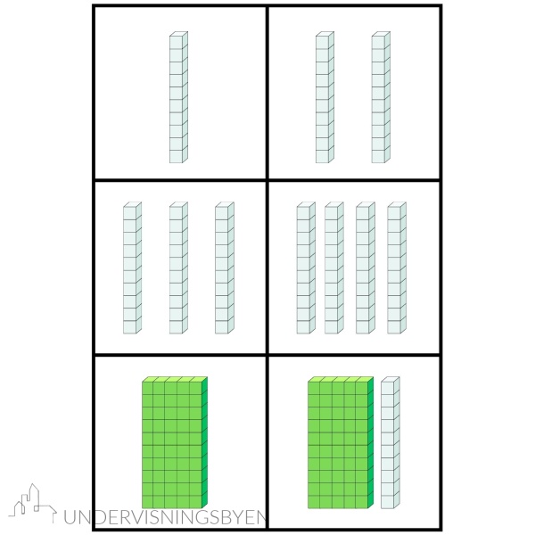 6 ulike tallmemory spill, tall- og mengde forståelse opp til 1000, ulike mengde visualiseringer - Bilde 7