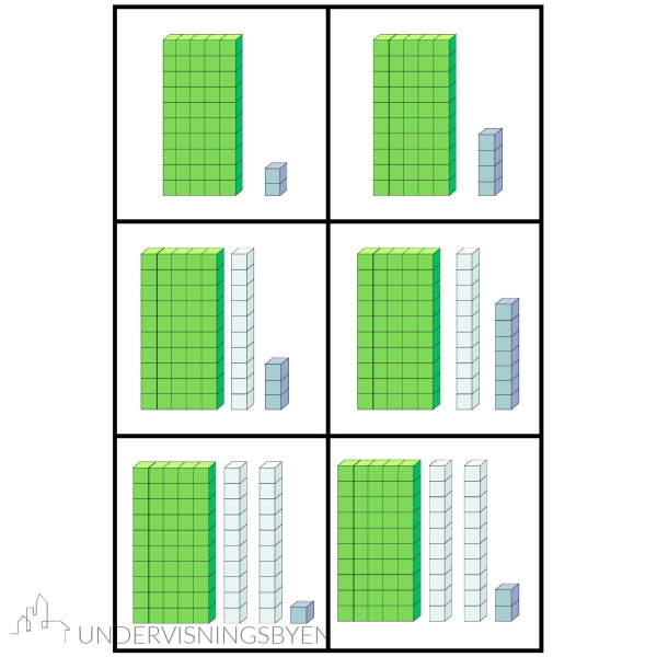 6 ulike tallmemory spill, tall- og mengde forståelse opp til 1000, ulike mengde visualiseringer - Bilde 10
