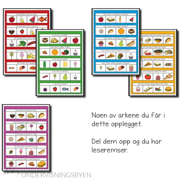 Reading strips FOOD 🇬🇧 - Bilde 2
