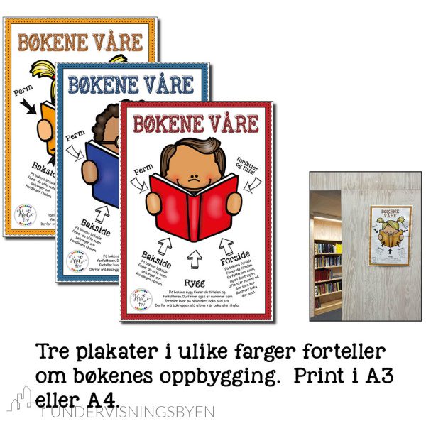 Plakater til biblioteket - Bilde 2