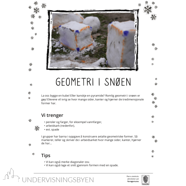 Matematikk i snøen - Bilde 9