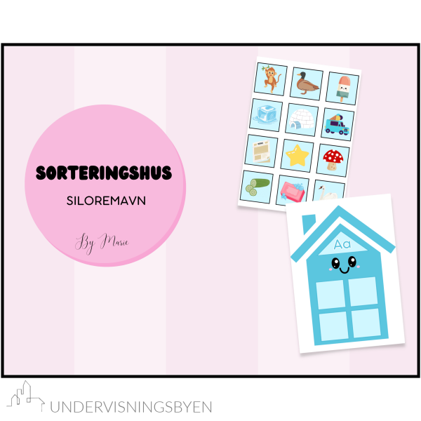 Sorteringshus - bokstavene SILOREMAVN