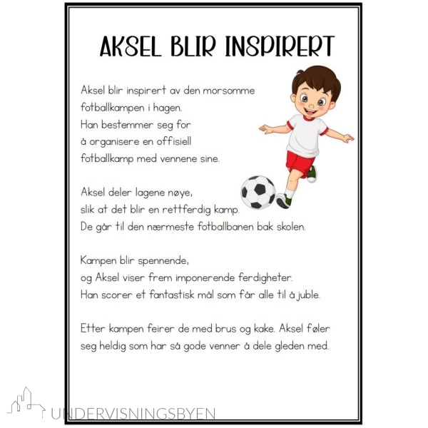 Lettleste leselekser "Aksel" - Bilde 2