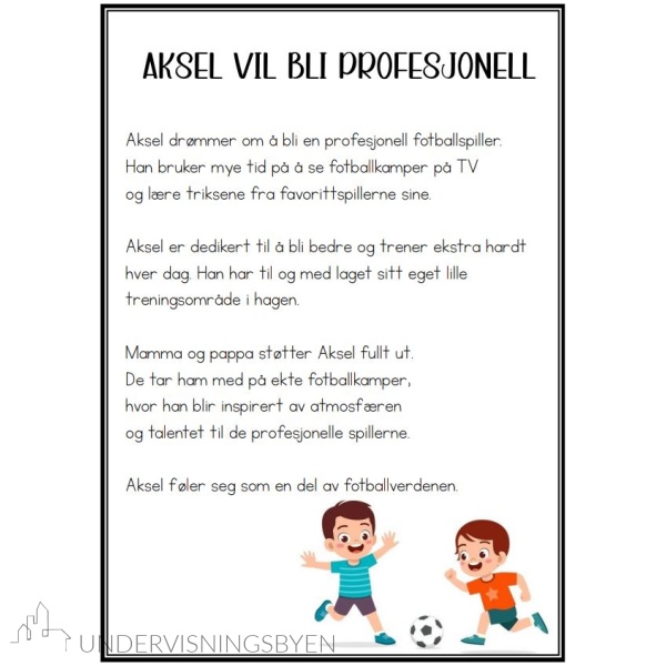 Lettleste leselekser "Aksel" - Bilde 3