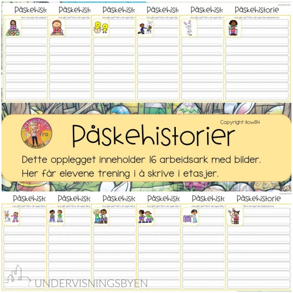 Påskehistorier - skrive selv