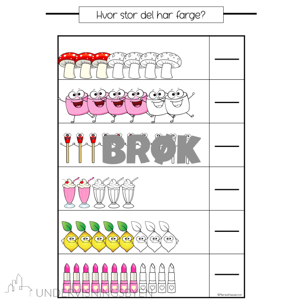 Deler av en hel - BRØK - Bilde 6
