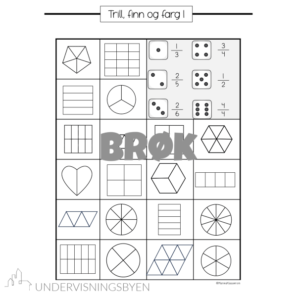 Deler av en hel - BRØK - Bilde 7