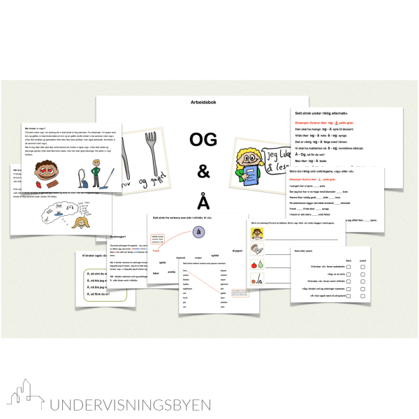 Arbeidshefte: Og - Å
