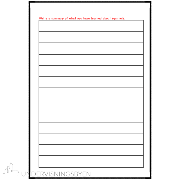 A booklet on: Wild animals - Bilde 18