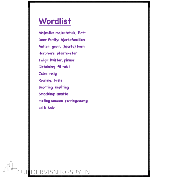 A booklet on: Wild animals - Bilde 21