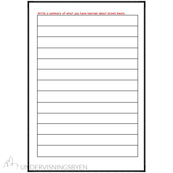 A booklet on: Wild animals - Bilde 26
