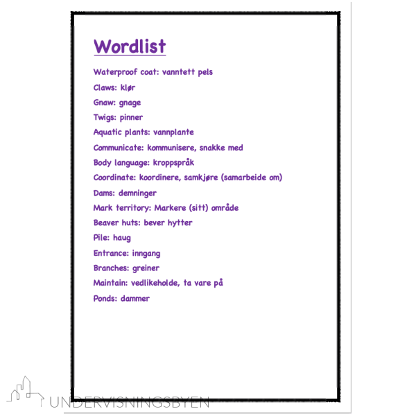 A booklet on: Wild animals - Bilde 31