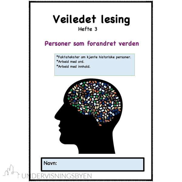 Veiledet lesing (hefte 3): Personer som forandret verden