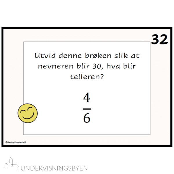 Uteskole/aktivitetspakke med brøk, mellomtrinn - Bilde 7