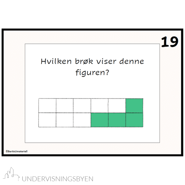 Uteskole/aktivitetspakke med brøk, mellomtrinn - Bilde 4
