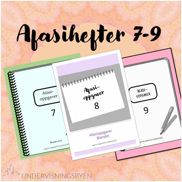 Afasihefter 7-9