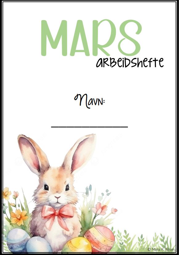 Arbeidshefte – mars 3.-4. trinn