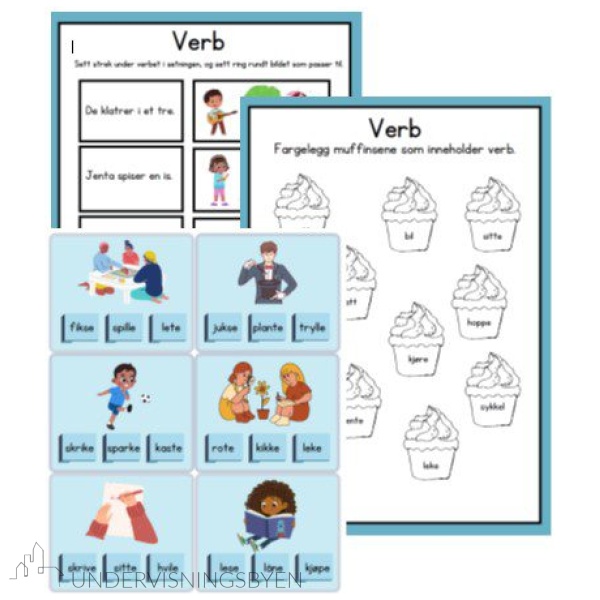 Verb - oppgaver