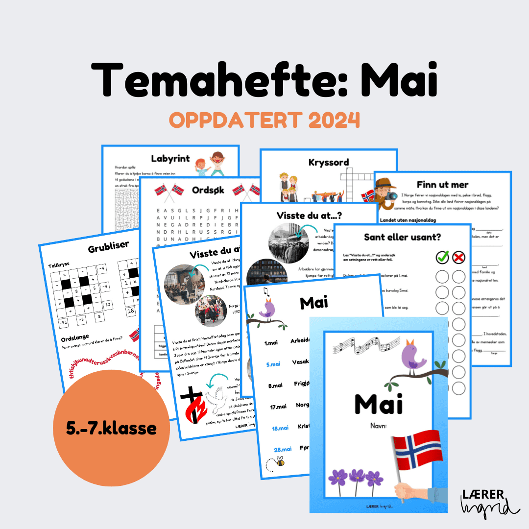 Temahefte: Mai 2024 (BM og NN)