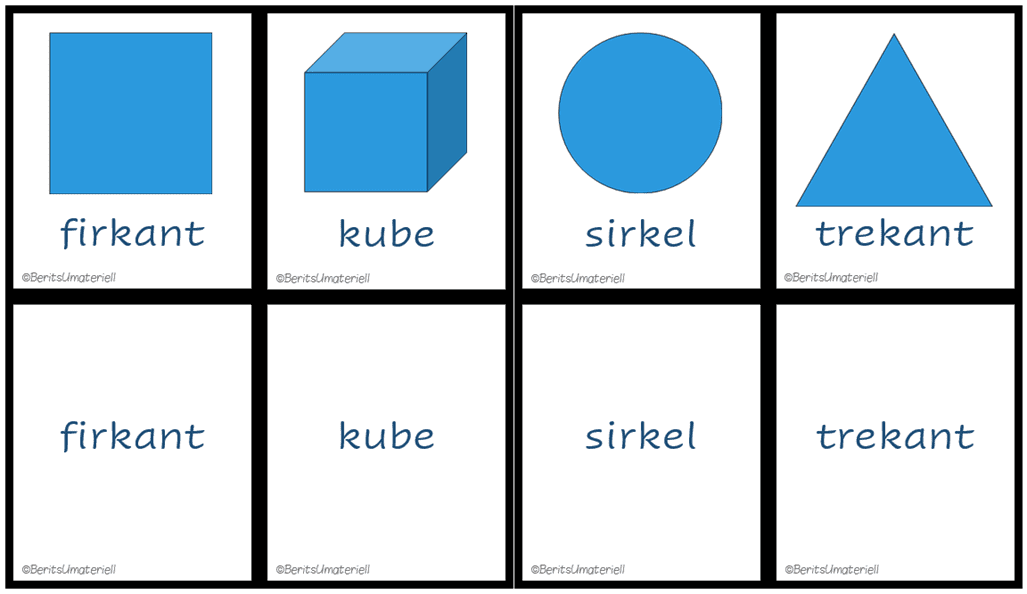 Ord og begreper – former og symboler