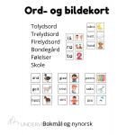 Ord- og bildekort