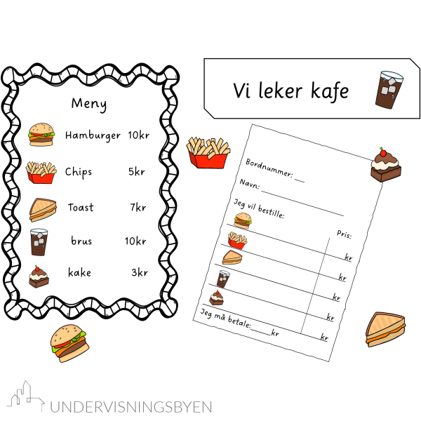 Vi leker kafe