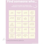 Find someone who…