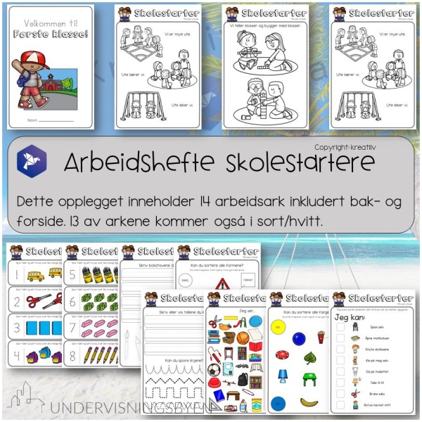 Hefte til skolestartere