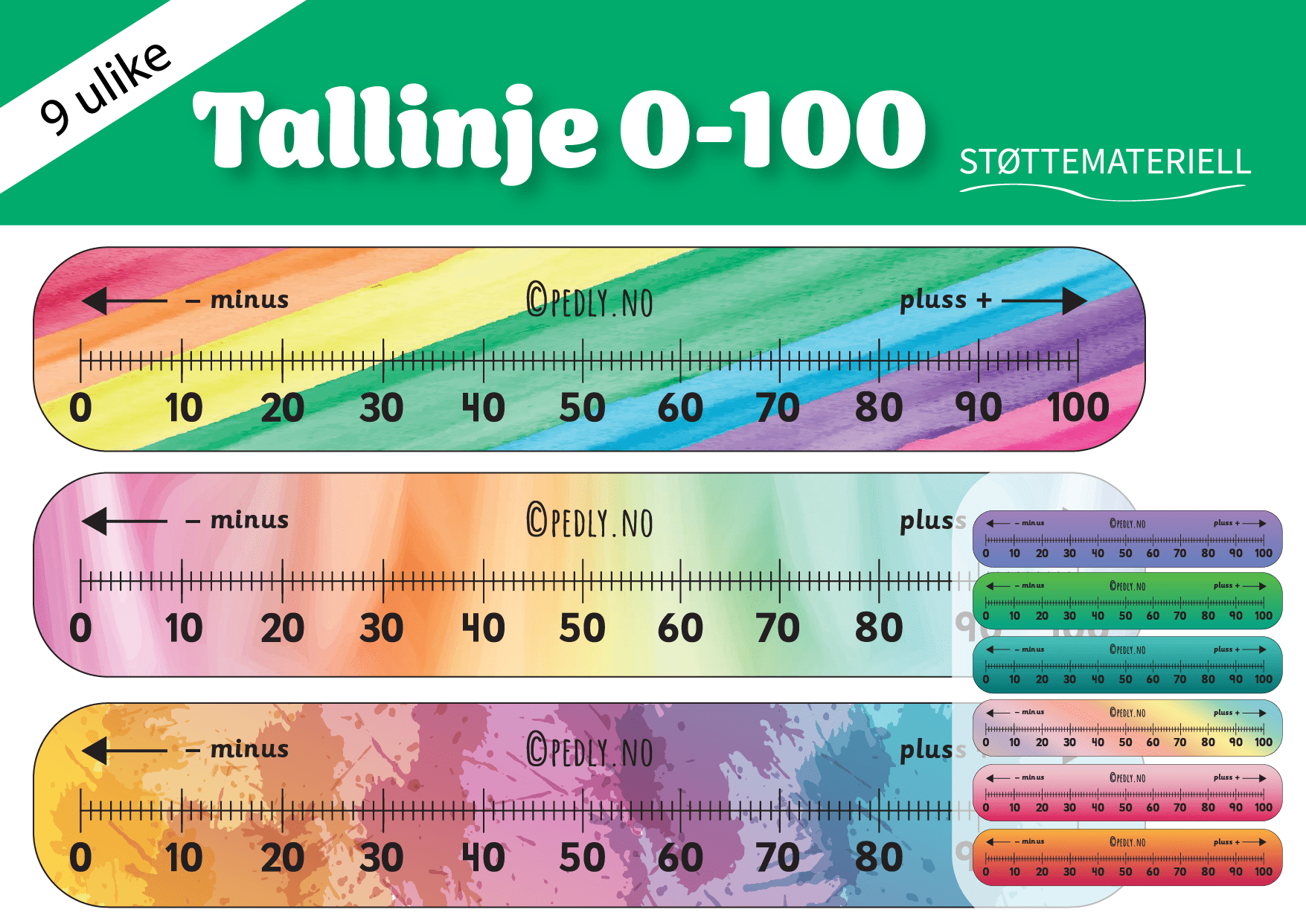 Tallinjer 0-100