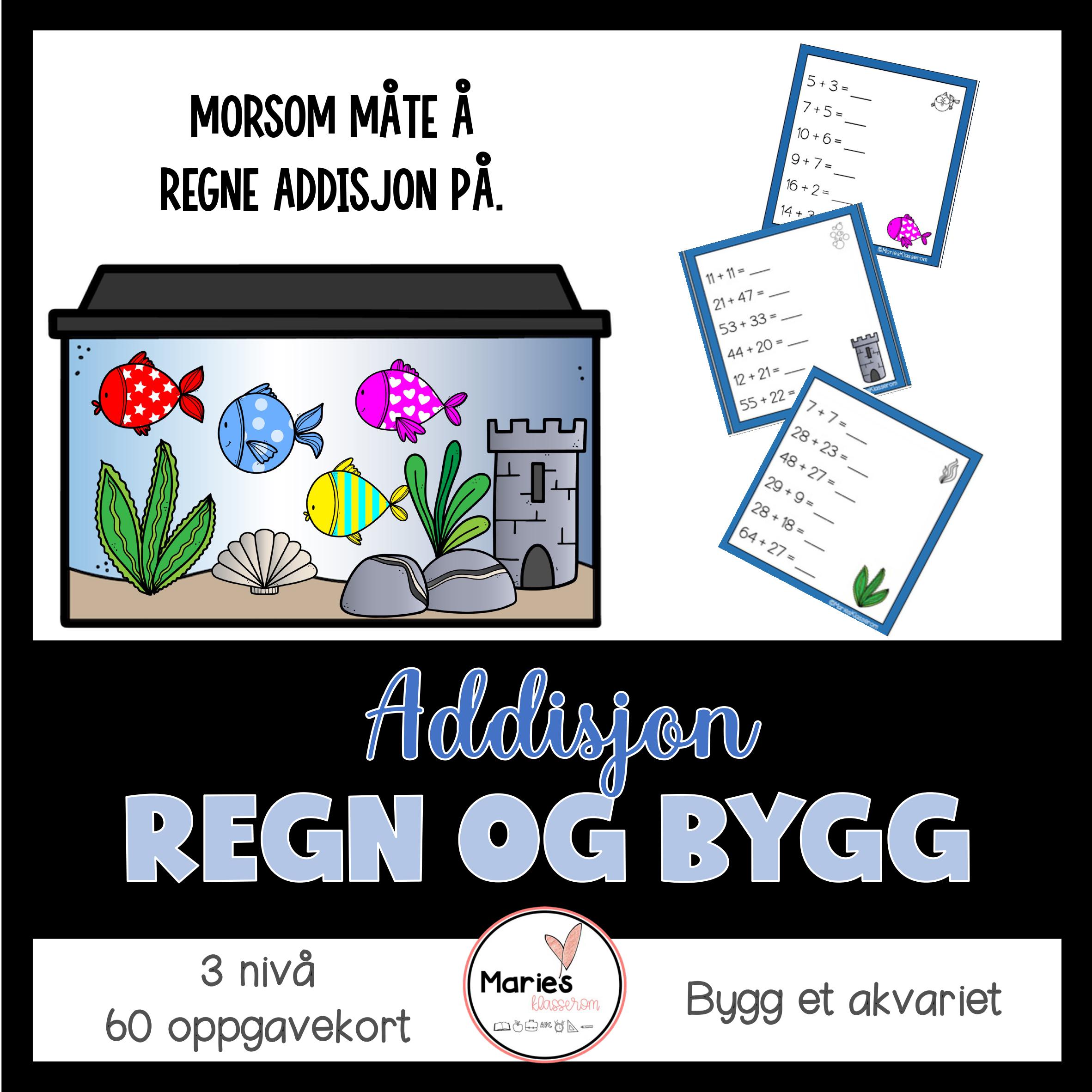 REGN OG BYGG akvarium