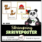 SKRIVEPOSTER skriveøving