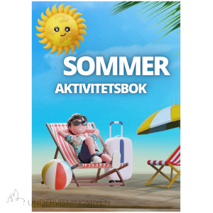 Sommer aktivitetsbok. 40 arbeidsark.