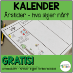 Årstider – Hva skjer når?