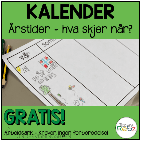 Årstider - Hva skjer når?