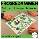 Froskedammen – dobling og halvering 0-20 og 0-100