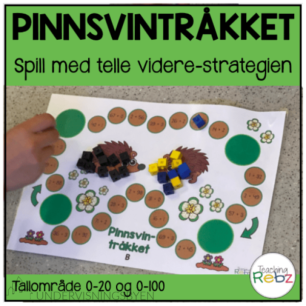 Pinnsvintråkket - Telle videre 0-20 og 0-100
