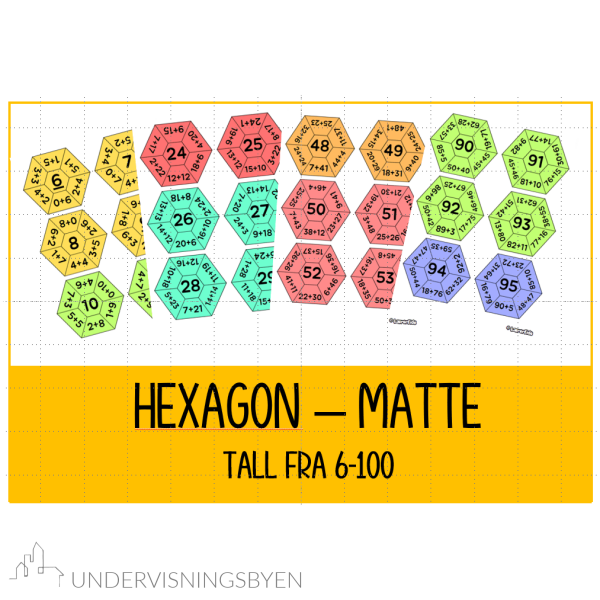 Hexagon - matte