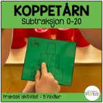 Koppetårn – Subtraksjon 0-20