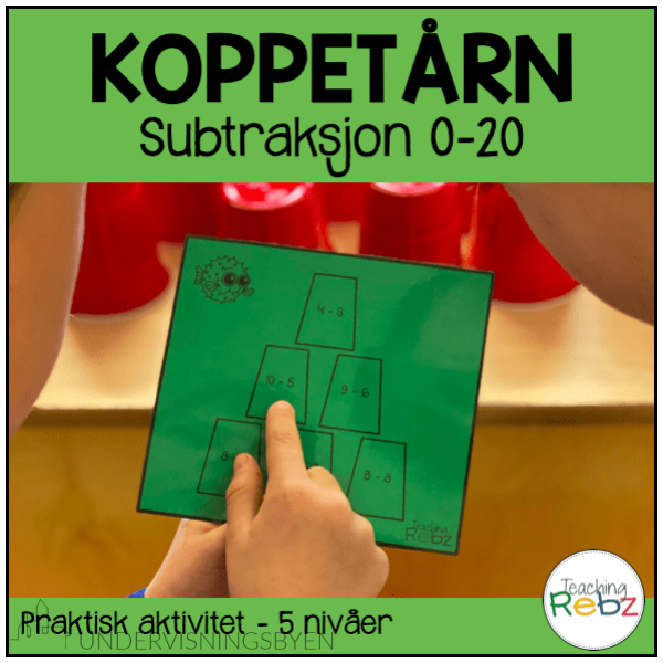 Koppetårn - Subtraksjon 0-20