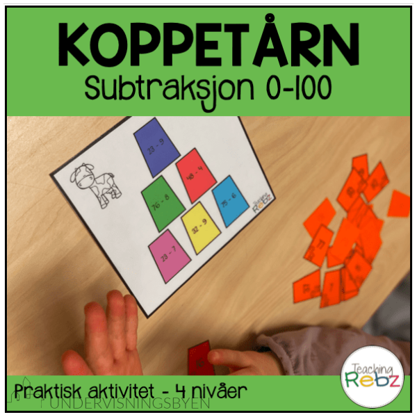 Koppetårn - Subtraksjon 0-100