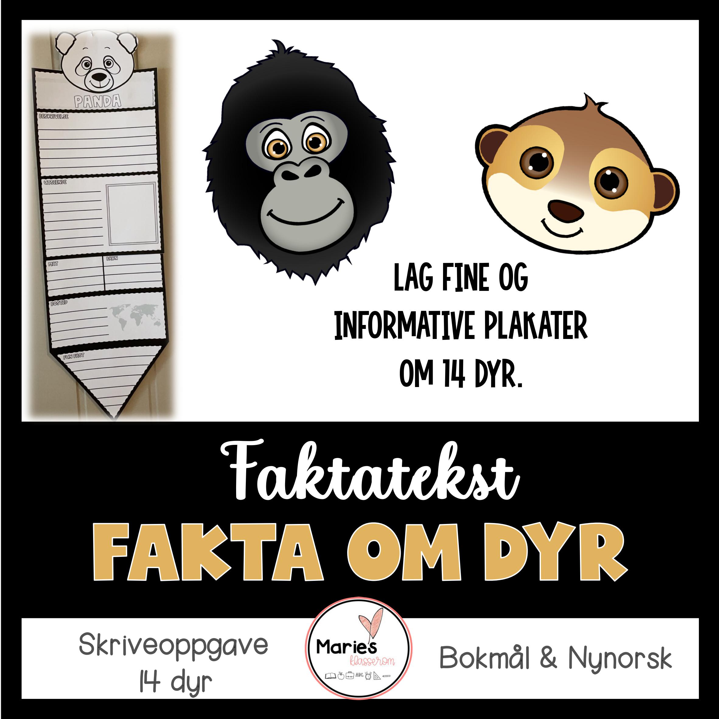 FAKTA OM DYR