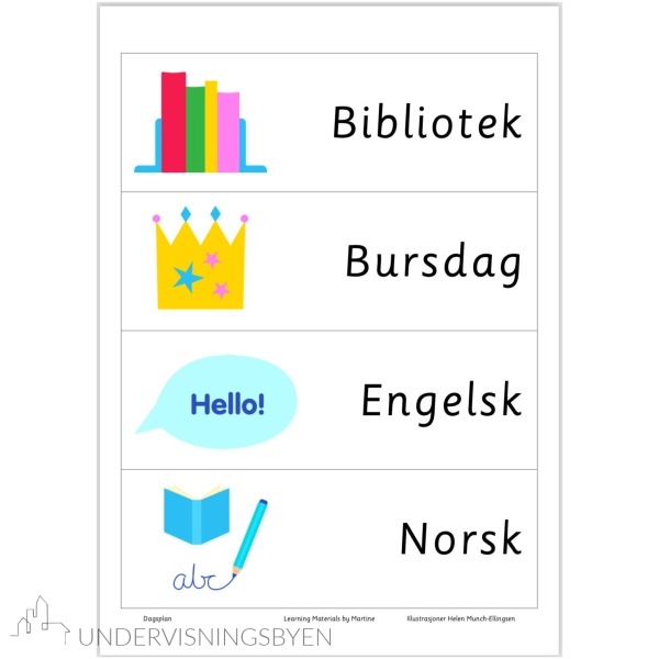 Dagsplan