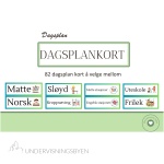 82 stk dagsplankort – tavlekort