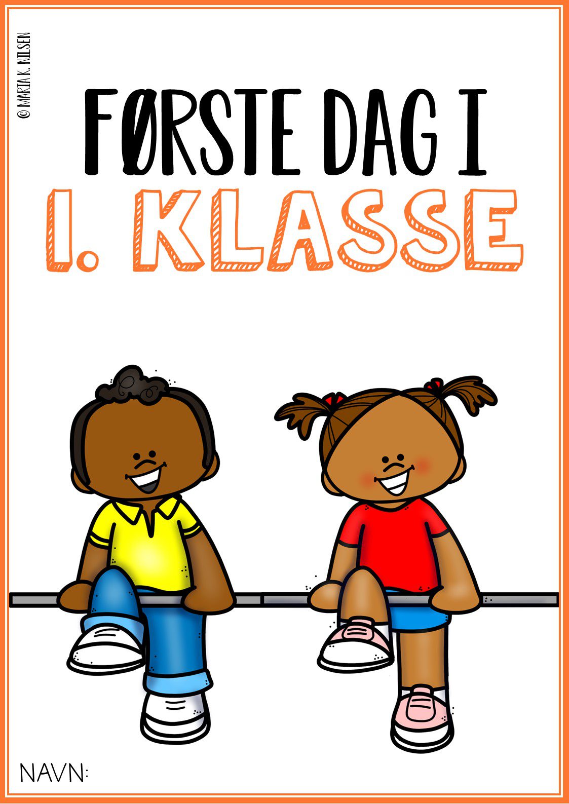 Første dag i 1. klasse