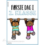 Første dag i 2. klasse