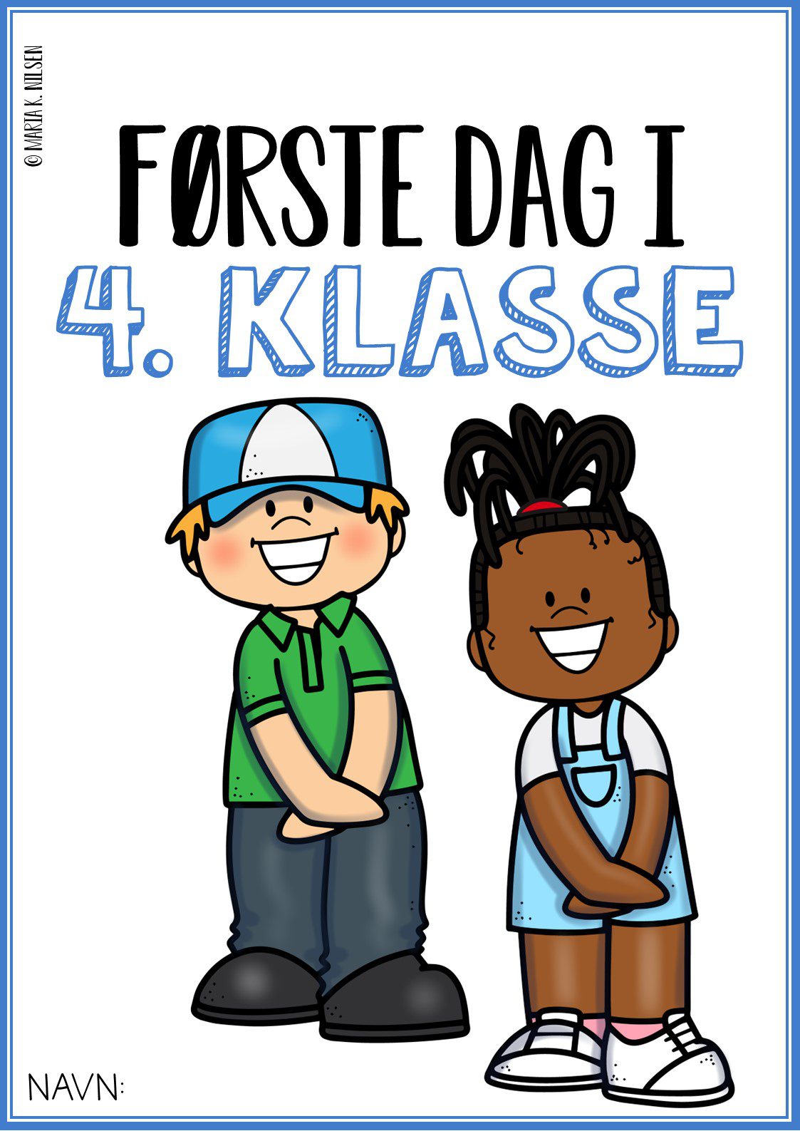 Første dag i 4. klasse