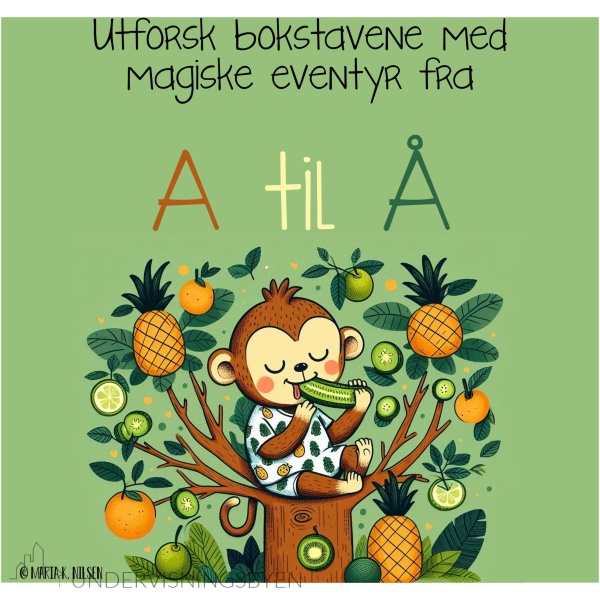 Lær alfabetet med magiske eventyr