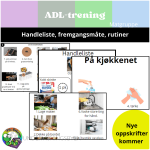 ADL trening-Matgruppe-ostesmørbrød