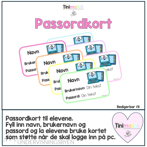 Passordkort